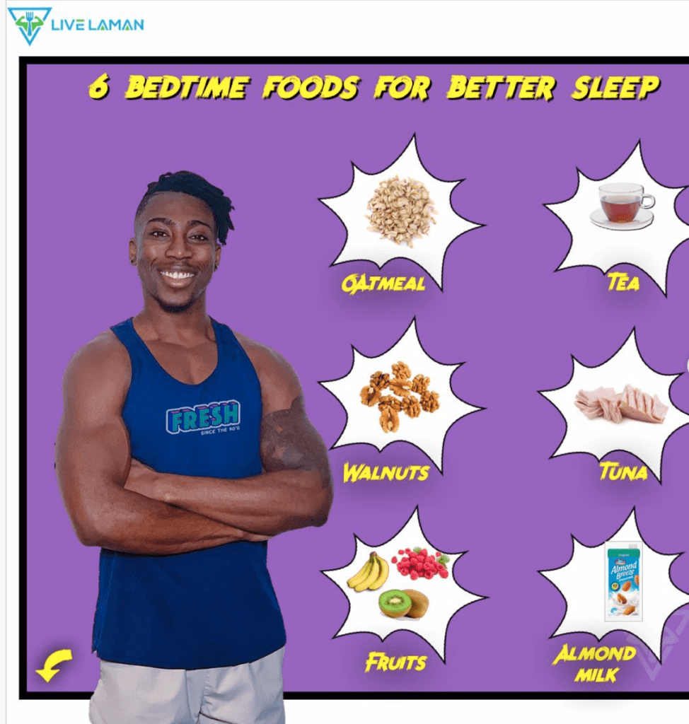 6 foods to eat for better sleep