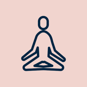 Mindfulness Meditation Icon for COVID-19 Anxiety blog